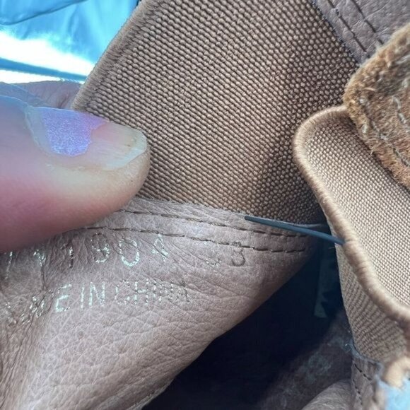 Anthropologie All Black animal print tan boots size 8 - Picture 5 of 9